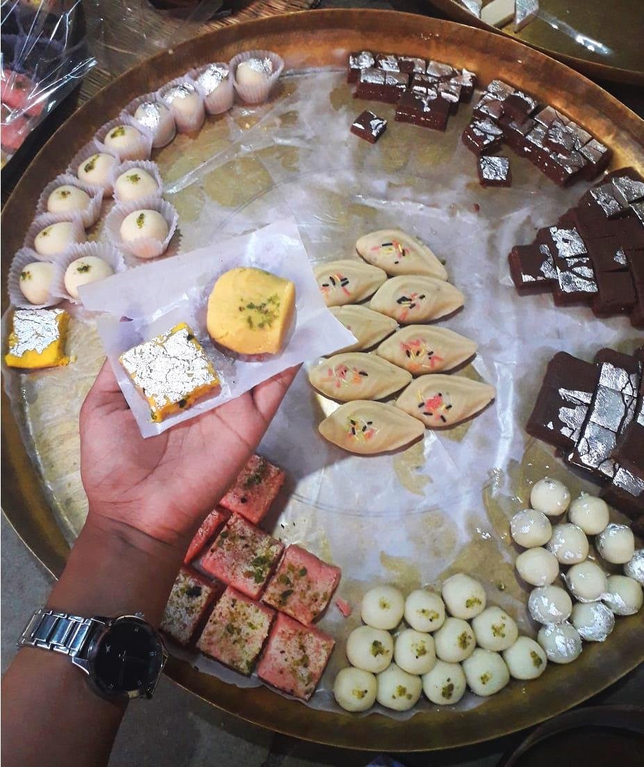 Traditional Amritalaya sweets